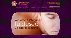 Desktop Screenshot of amorysensualidadconscientes.com